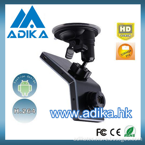 Cool Metal 1080p Car DVR with Screen & Wide View Angle ADK-C165